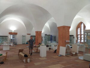 Der Waldecker Saal muss gefüllt und das Ausstellungskonzept umgesetzt werden